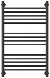 Фото Полотенцесушитель водяной Сунержа Богема+ прямая 80х50 темный титан муар