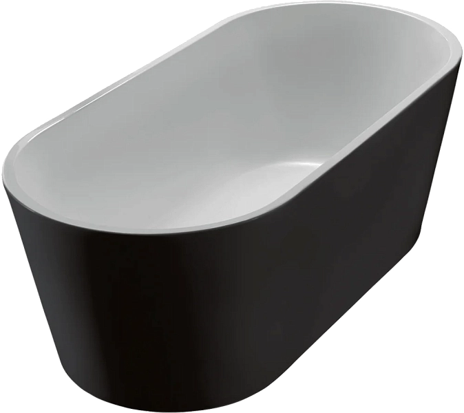 Акриловая ванна BelBagno BB71-1700-NERO-W0 170х80 , изображение 1