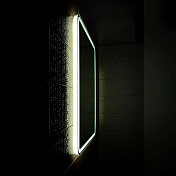 Зеркало Бриклаер Эстель-1 100 с подсветкой, сенсор на зеркале , изображение 3