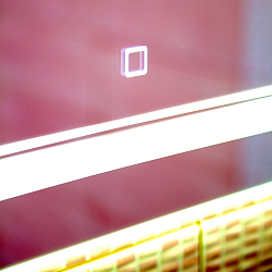 Фото Зеркало Бриклаер Эстель-2 100 с подсветкой, сенсор на зеркале
