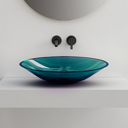Фото Раковина Abber Kristall AT2812Aquamarin 53 см