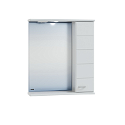 Зеркало-шкаф СаНта Омега 60 R с подсветкой , изображение 1