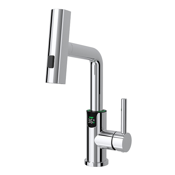 Смеситель Black&White Sky Day SD3028C для раковины , изображение 1