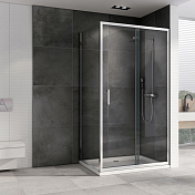 Душевой уголок Abber Schwarzer Diamant AG301405-S1005 140x100 , изображение 2