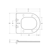 Унитаз подвесной BelBagno Soft-Tor BB084CH-TOR/BB2111SC , изображение 9