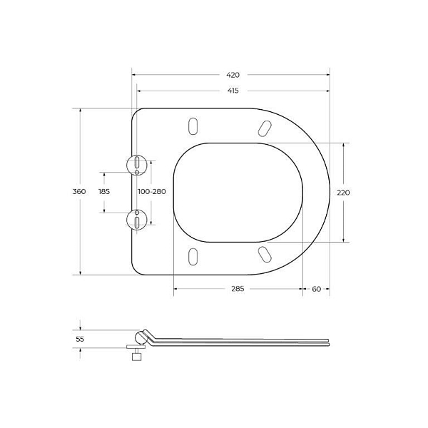 Унитаз подвесной BelBagno Soft-Tor BB084CH-TOR/BB2111SC , изображение 9