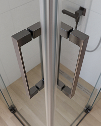 Фото Душевой уголок Cezares Slider SLIDER-AH-2-70/80-90/100-C-GM