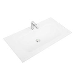 Фото Мебельная раковина BelBagno BB1010/465-LV-VTR-BO 100 см