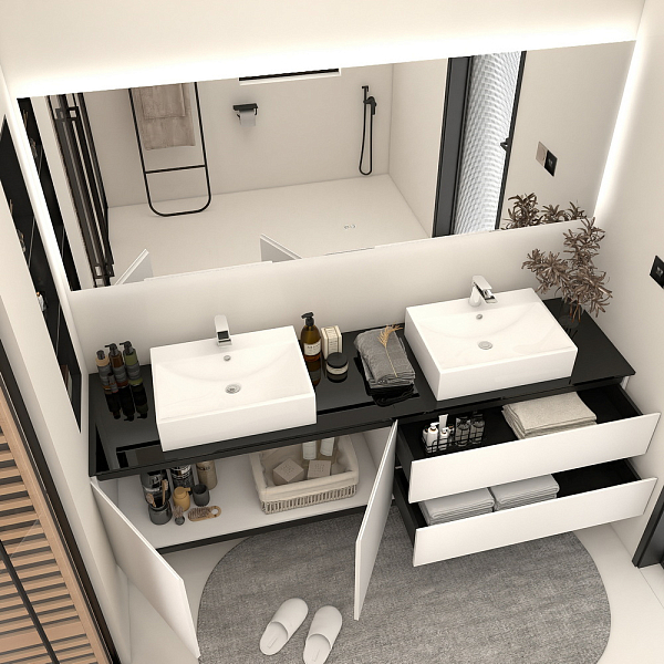 Зеркало Orans BC-6023-1800 180 с подсветкой , изображение 4