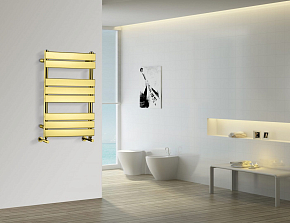 Фото Полотенцесушитель водяной Boheme Venturo 50x80 золото