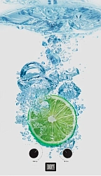 Фото Водонагреватель проточный Zanussi GWH 10 Fonte Glass Lime газовый