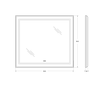 Зеркало BelBagno Kraft SPC-KRAFT-900-800-LED-TCH-WARM , изображение 9