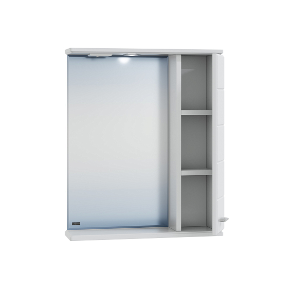 Зеркало-шкаф СаНта Омега 60 R с подсветкой , изображение 2