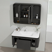 Изображение Зеркало-шкаф Black&White Universe U930.MC1000 100 с подсветкой Зеркало-шкаф Black&White Universe U930.MC1000 100 с подсветкой , изображение 3