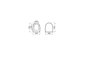 Фото Крышка-сиденье Vitra Sento 86-003-009 с микролифтом