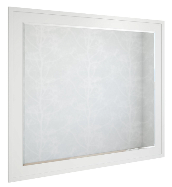 Зеркало Sanflor Модена 105 белый матовый , изображение 1