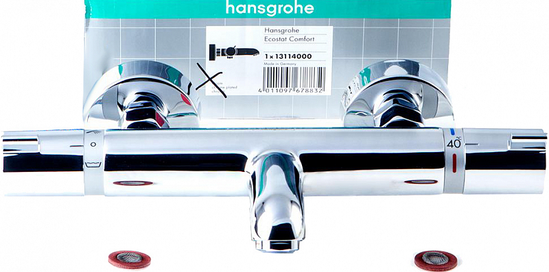 Термостат Hansgrohe Ecostat Comfort 13114000 для ванны с душем , изображение 5