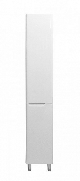 Шкаф-пенал Эстет Kare Luxe R белый , изображение 1