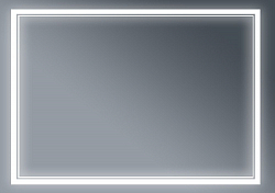 Зеркало Бриклаер Эстель-2 120 с подсветкой , изображение 1