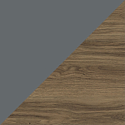 Тумба с раковиной Comforty Кемер 75 антрацит/дуб тёмно-коричневый , изображение 3