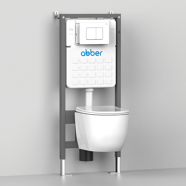 Унитаз подвесной Abber Bequem AC1100T , изображение 10