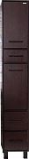 Шкаф-пенал Бриклаер Чили 34 венге , изображение 1