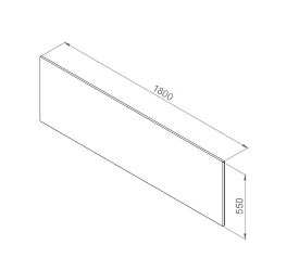 Фото Экран AM.PM Inspire 2.0 180х80 W52A-180-080W-P