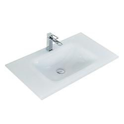 Фото Мебельная раковина BelBagno BB810/465-LV-VTR-BL 80 см