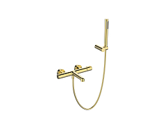 Смеситель BelBagno Uno VASM/DFS-ORO для ванны с душем , изображение 1