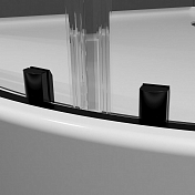 Душевая кабина Black&White Galaxy G8701 90х90 , изображение 4