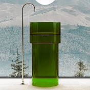Раковина Abber Kristall AT2701Emerald-H 45 см , изображение 1