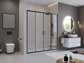 Фото Поддон для душа BelBagno Uno TRAY-MR-UNO-AH-180/80-35-W-CR 180x80