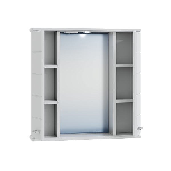 Зеркало-шкаф СаНта Омега 75 с подсветкой , изображение 4