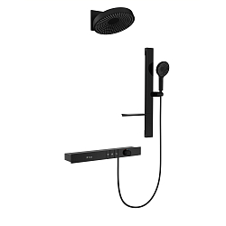 Фото Душевой комплект Black&White Gravity GH-9025-MB черный матовый