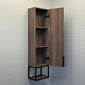 Шкаф-пенал Comforty Равенна Лофт 35 дуб темно-коричневый , изображение 4