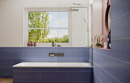 Шторка на ванну Ambassador Bath Screens 16041103 80x140 , изображение 4