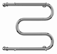Полотенцесушитель водяной Terminus Эконом М-образный 50х50 с полкой , изображение 1