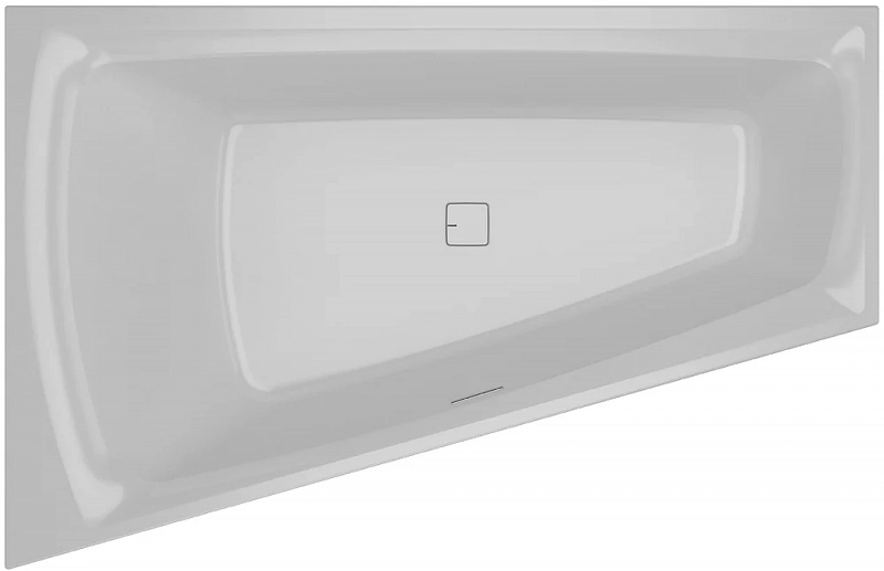 Акриловая ванна Riho Still Smart Plug & Play 170x110 R , изображение 1