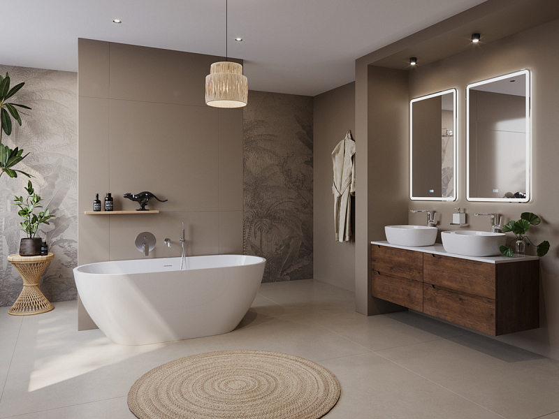 Акриловая ванна BelBagno Uno BB701-1700-750-K 170x75 , изображение 4