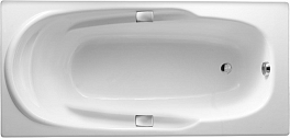 Ручки для ванны Jacob Delafon Repos/Adagio E75110-CP для чугунных ванн , изображение 2