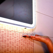 Зеркало Бриклаер Эстель-1 120 с подсветкой , изображение 5