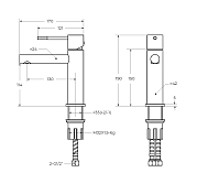 Смеситель Cezares Relax LS2-01-W0 для раковины , изображение 5