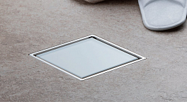 Душевой трап Pestan Confluo Standard White Glass 1 15x15 , изображение 3