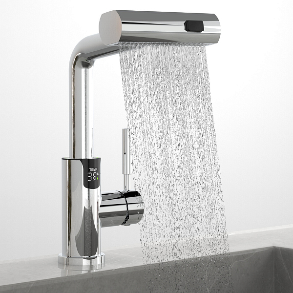 Смеситель Black&White Sky Day SD3028C для раковины , изображение 6