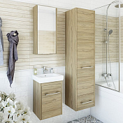 Тумба под раковину Sanflor Ларго 2 40 вяз швейцарский , изображение 3