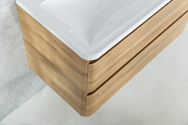 Тумба под раковину BelBagno Acqua 90 подвесная, Rovere Rustico , изображение 4