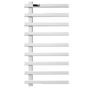 Полотенцесушитель электрический Black&White Universe N-355W-I  48x92 белый , изображение 1