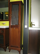 Шкаф-пенал Opadiris Борджи R светлый орех, с бельевой корзиной , изображение 7