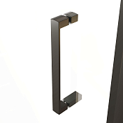 Душевая дверь RGW Passage PA-21В 70 см профиль черный, стекло прозрачное , изображение 5