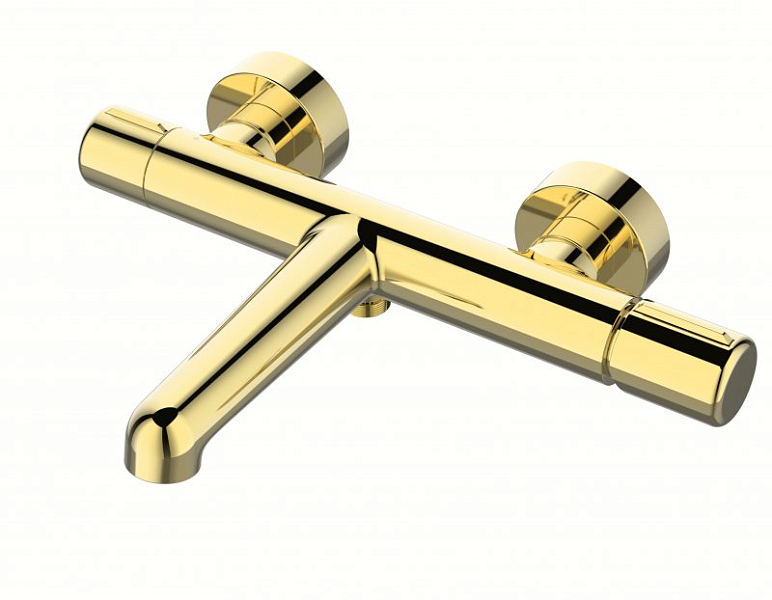 Смеситель BelBagno Uno VASM/DFS-ORO для ванны с душем , изображение 2